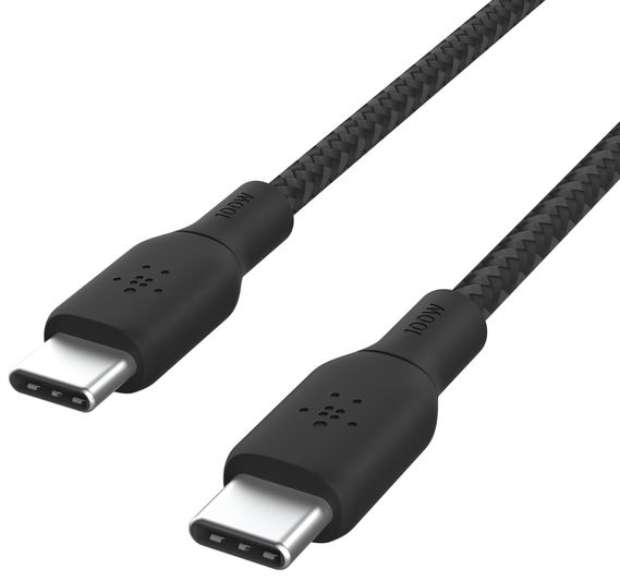 Кабель Belkin Boost Charge Braided USB-C - USB-C, 2 м, нейлон, черный Вид№3