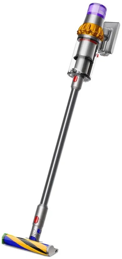

Беспроводной пылесос Dyson V15 Detect Absolute, желтый/фиолетовый, Жёлтый, Беспроводной пылесос V15 Detect Absolute, желтый/фиолетовый