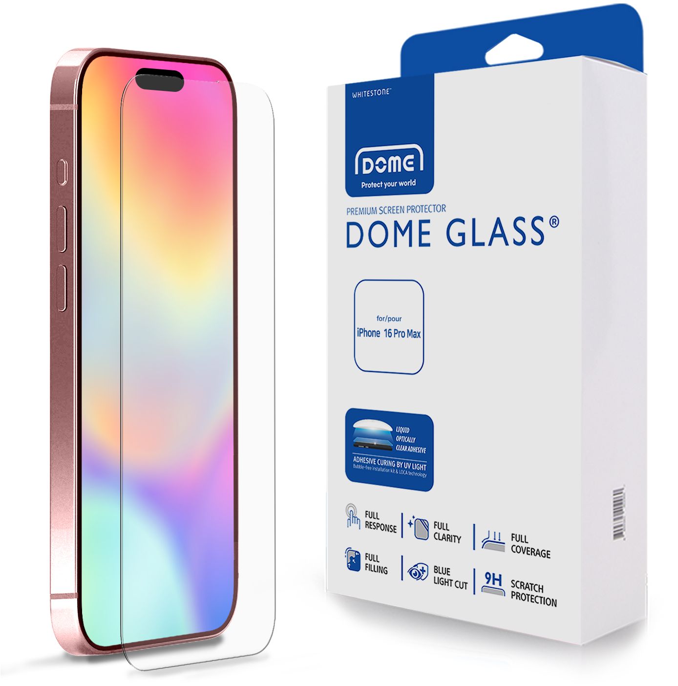 Бренд Стекло защитное Whitestone Dome Glass для iPhone 16 Pro Max