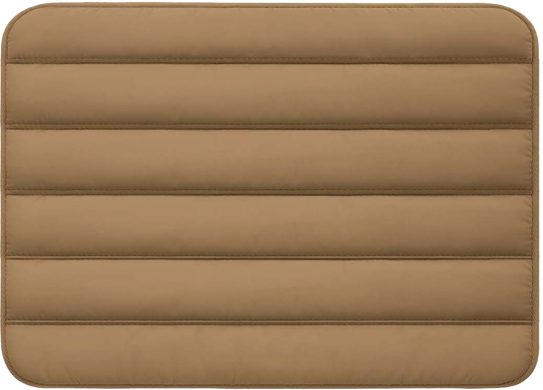 Чехол-конверт Bustha Puffer для Macbook Air/Pro 13"/14", нейлон, бежевый Фото-2