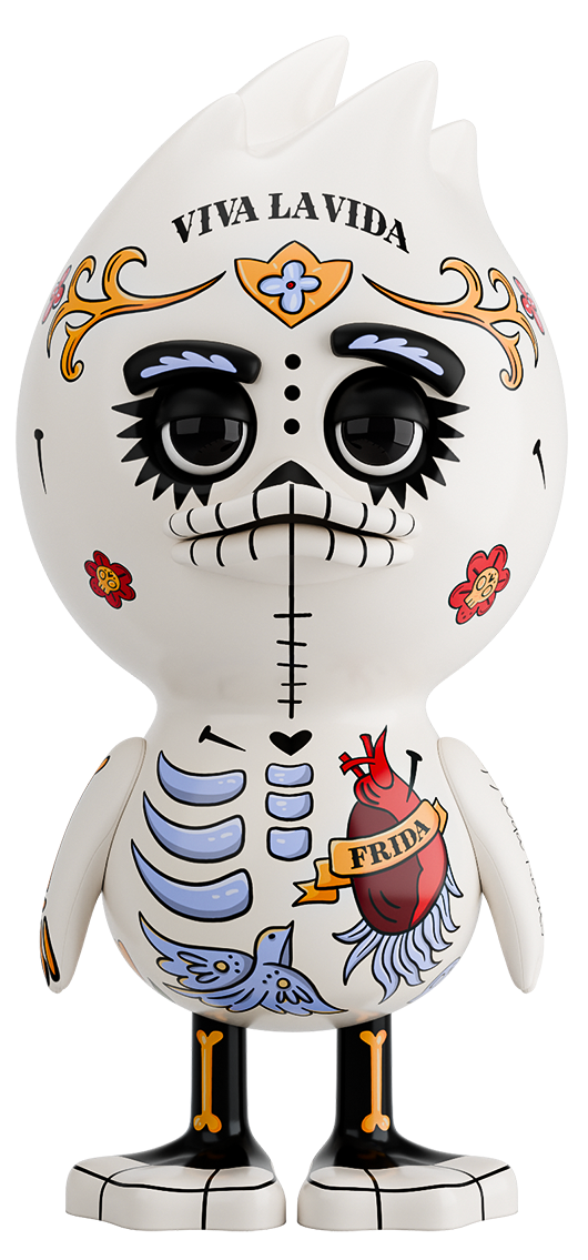 

Фигура Tud Toy The Ugly Duck Frida Kahlo, L, Белый, Фигура The Ugly Duck Frida Kahlo, L