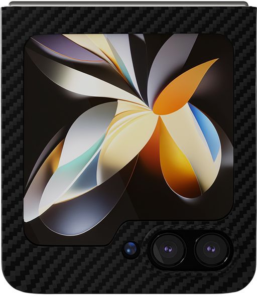Чехол VLP Kevlar Case для Z Flip5, черный