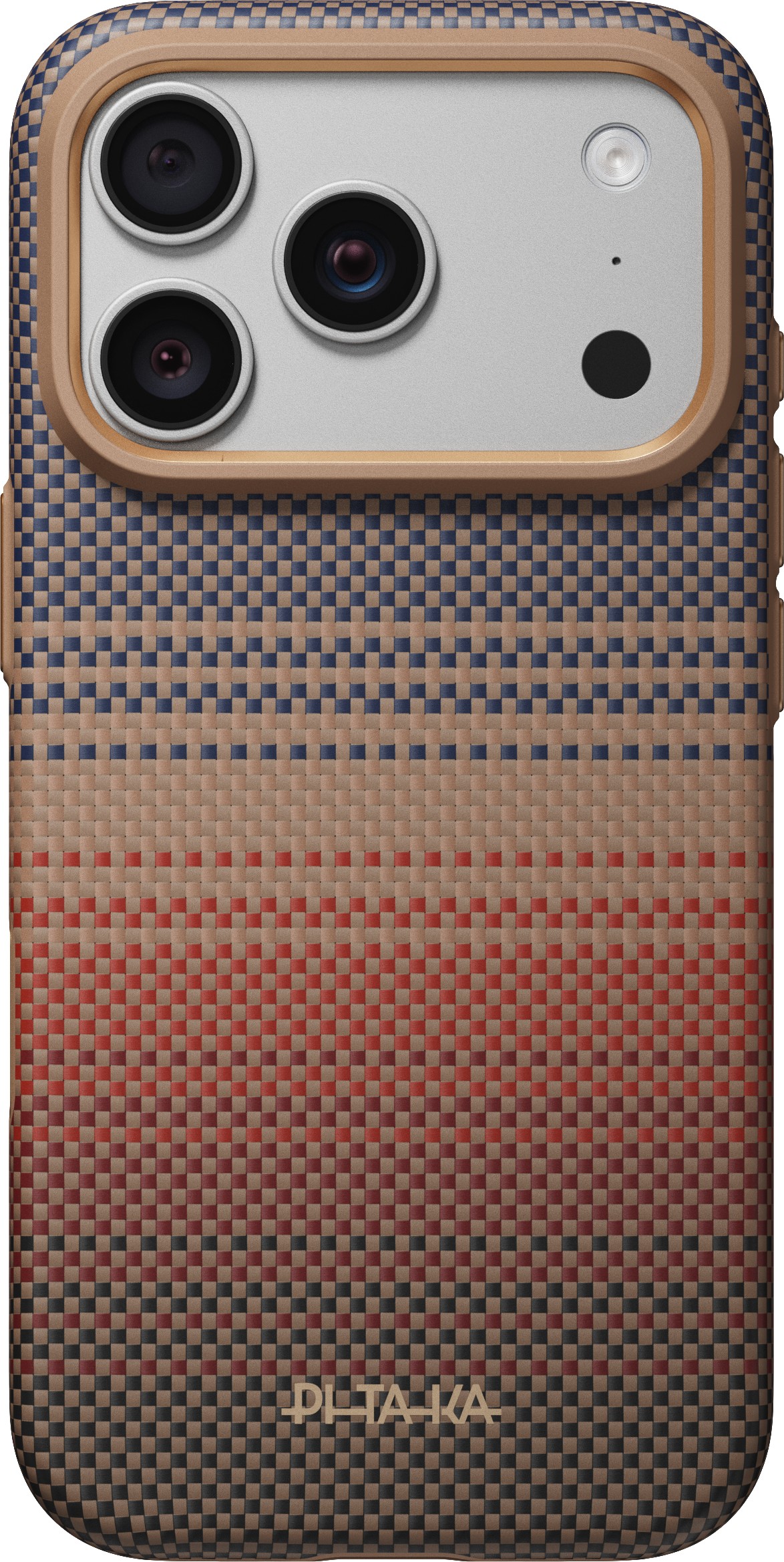 Чехол Pitaka Sunset Summa Case для iPhone 18 Pro, коричневый