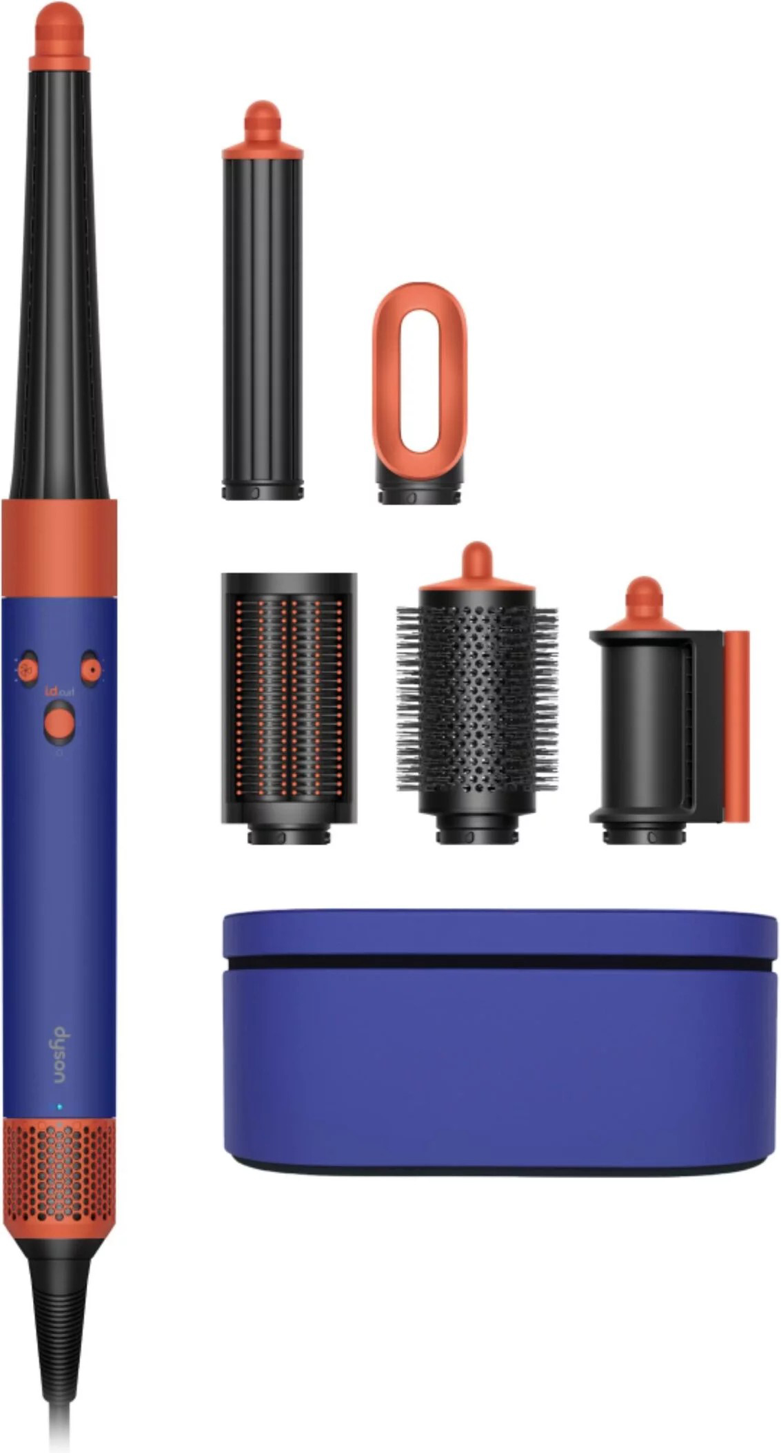 

Стайлер Dyson Aiwrap HS08 Complete Long для прямых и вьющихся волос, синий+оранжевый, Стайлер Aiwrap HS08 Complete Long для прямых и вьющихся волос, синий+оранжевый