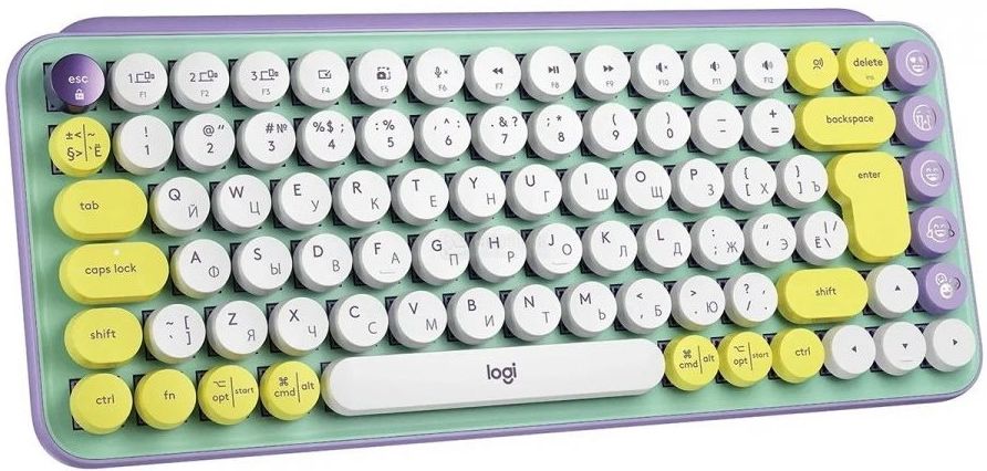 Клавиатура Logitech Pop Keys, мятный Фото-2