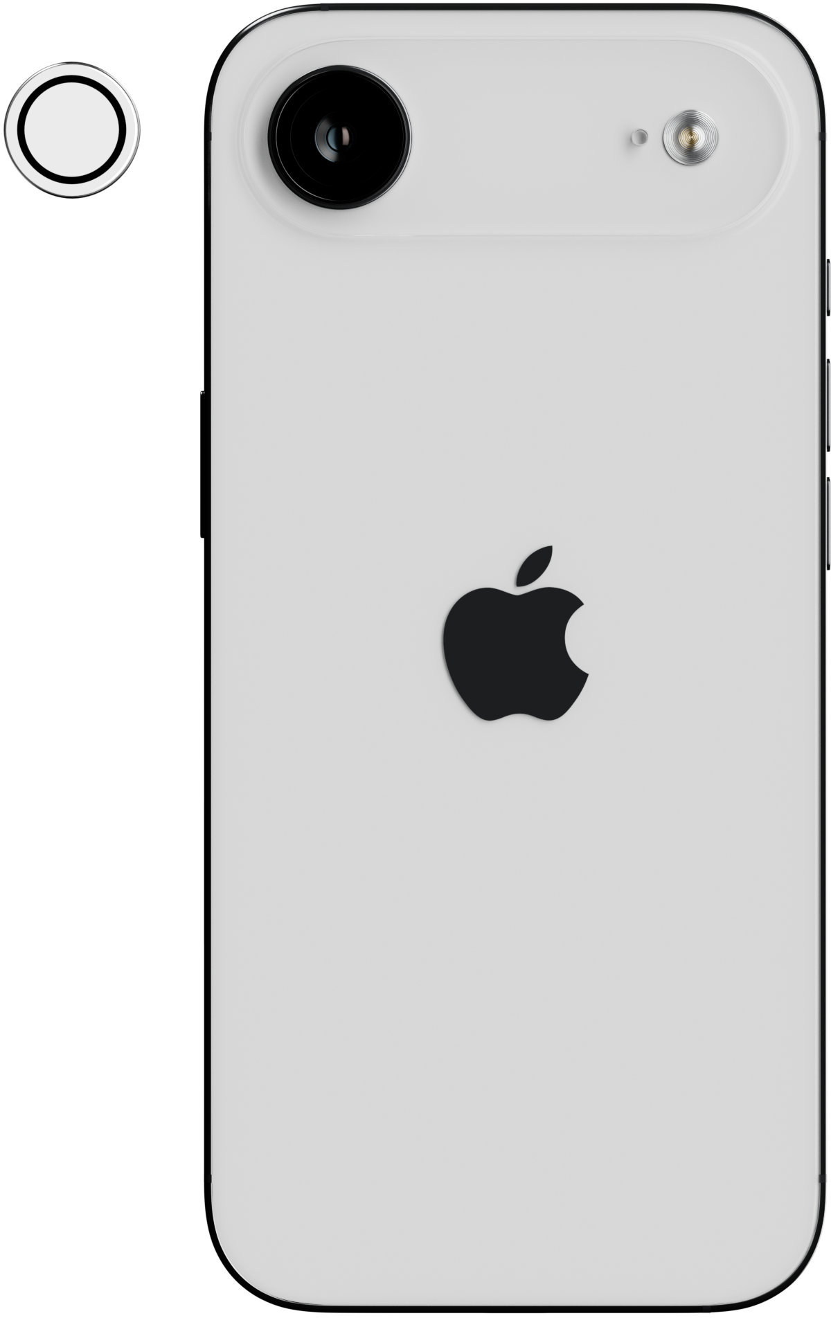 

Стекло защитное uBear для iPhone Air, Nano Lens Shield, Стекло защитное для iPhone Air, Nano Lens Shield