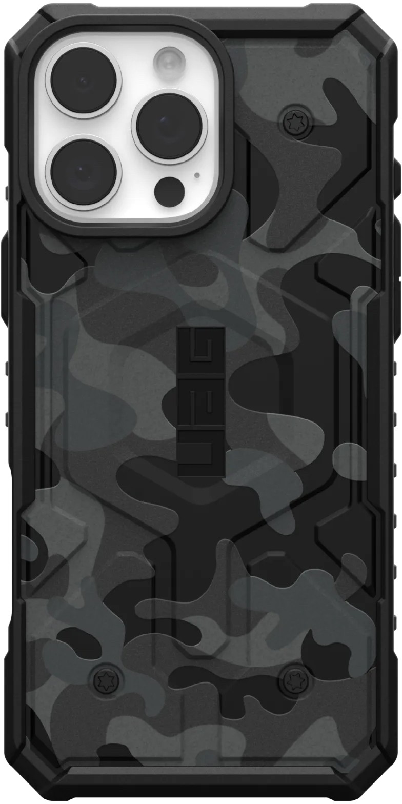 Бренд Чехол UAG Pathfinder SE MagSafe для iPhone 16 Pro Max, черный камуфляж