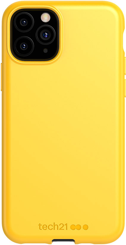 фото Чехол studio colour для iphone 11 pro, полиуретан, желтый tech21