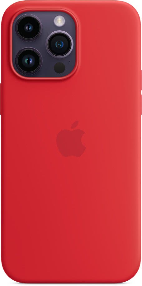 

Apple Чехол MagSafe для iPhone 14 Pro Max, силикон, (PRODUCT)RED