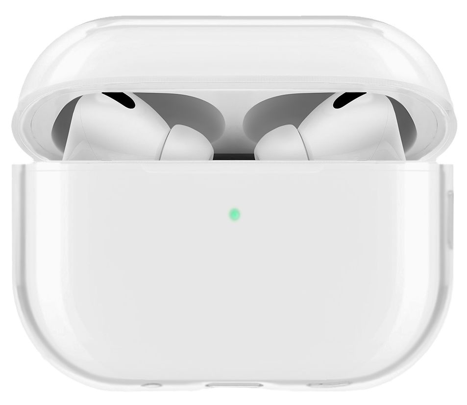 Бренд Чехол moonfish для AirPods Pro 2, пластик, прозрачный