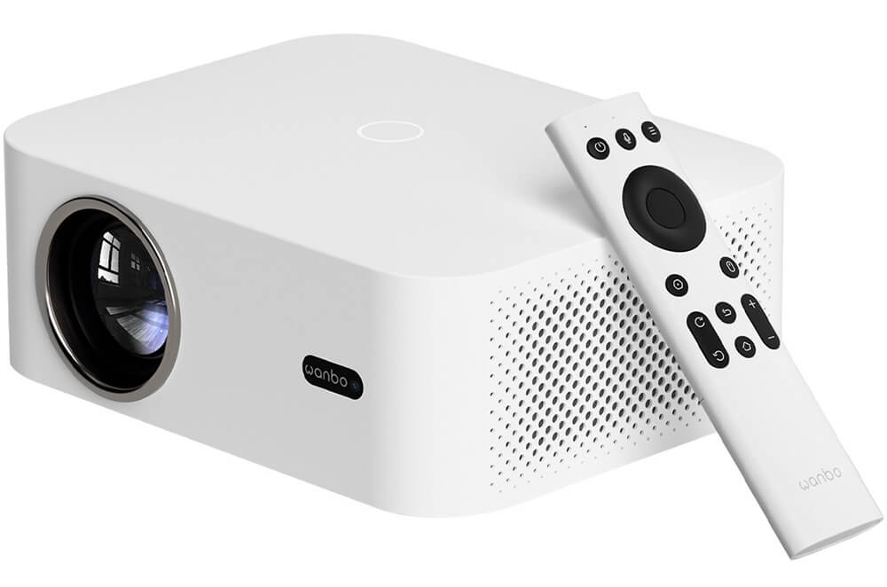 Проектор портативный Wanbo Projector X2 Max, Белый Фото-8