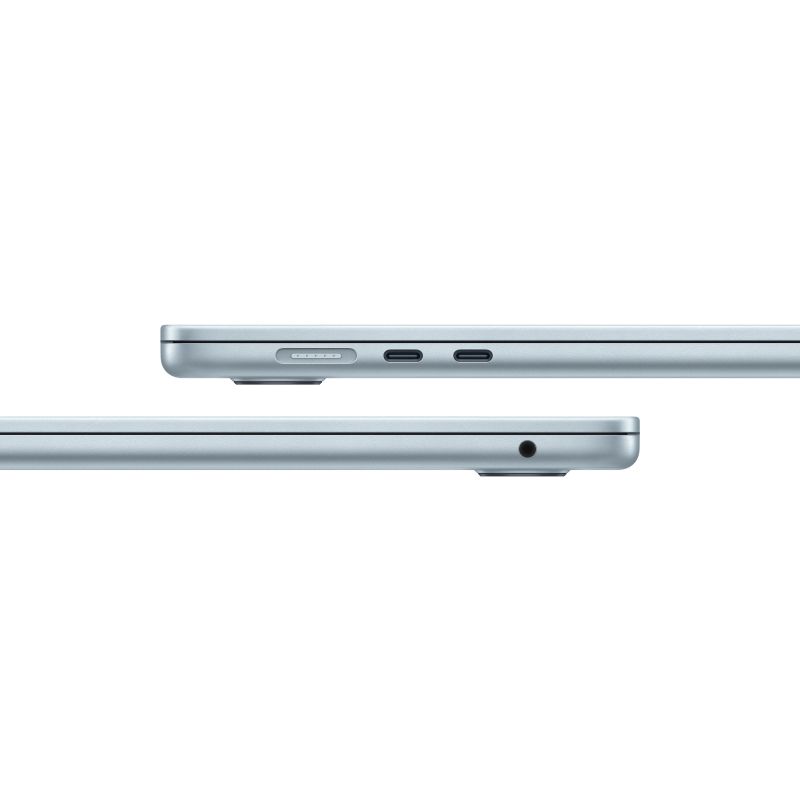 Apple MacBook Air 15" (M4, 10C CPU/10C GPU, 2025), 24 ГБ, 512 ГБ SSD, «небесно-голубой» Фото-4