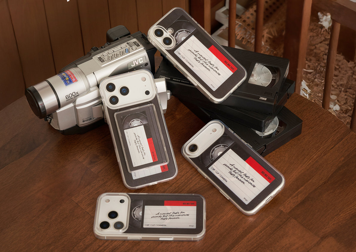 Чехол Elago Magnetic Unique Betacam для iPhone Air, MagSafe, прозрачный