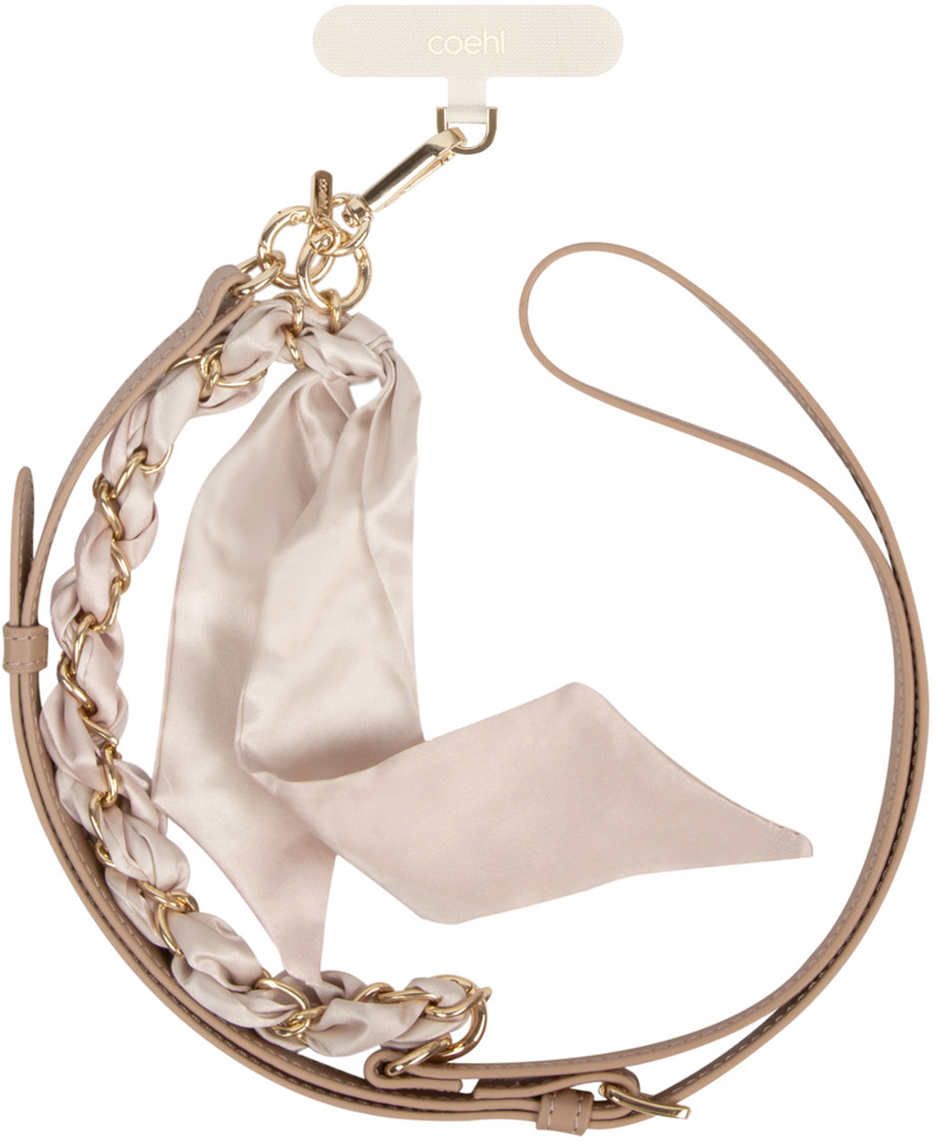 Uniq Ремешок для телефона COEHL Caryne 2-in-1, серо-бежевый