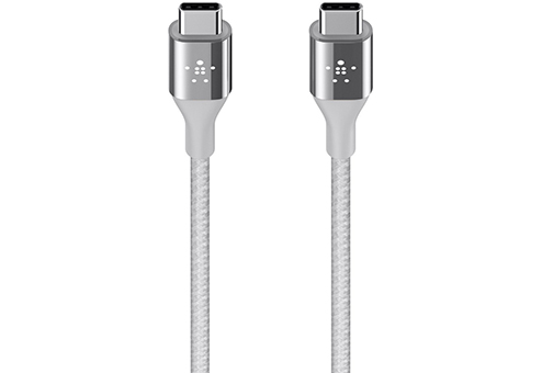 Кабель USB-C на USB-C, 1.2 м, серебристый