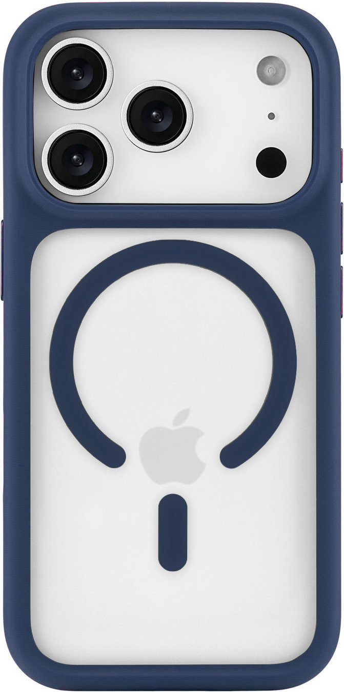 

Чехол uBear Shade Case MagSafe для iPhone 17 Pro, синий, Чехол Shade Case MagSafe для iPhone 17 Pro, синий