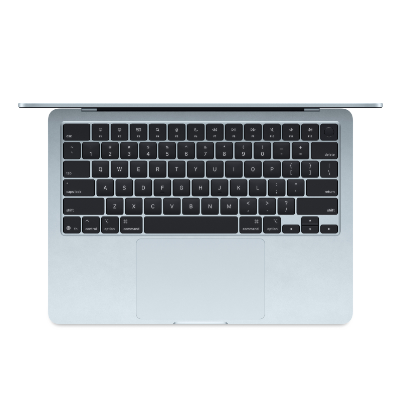 Apple MacBook Air 13" (M4, 10C CPU/10C GPU, 2025), 16 ГБ, 512 ГБ SSD, «небесно-голубой» Фото-2