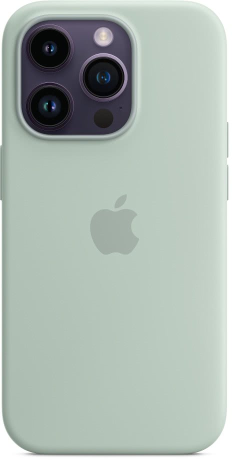 

Apple Чехол MagSafe для iPhone 14 Pro, силикон, «нежный кактус»