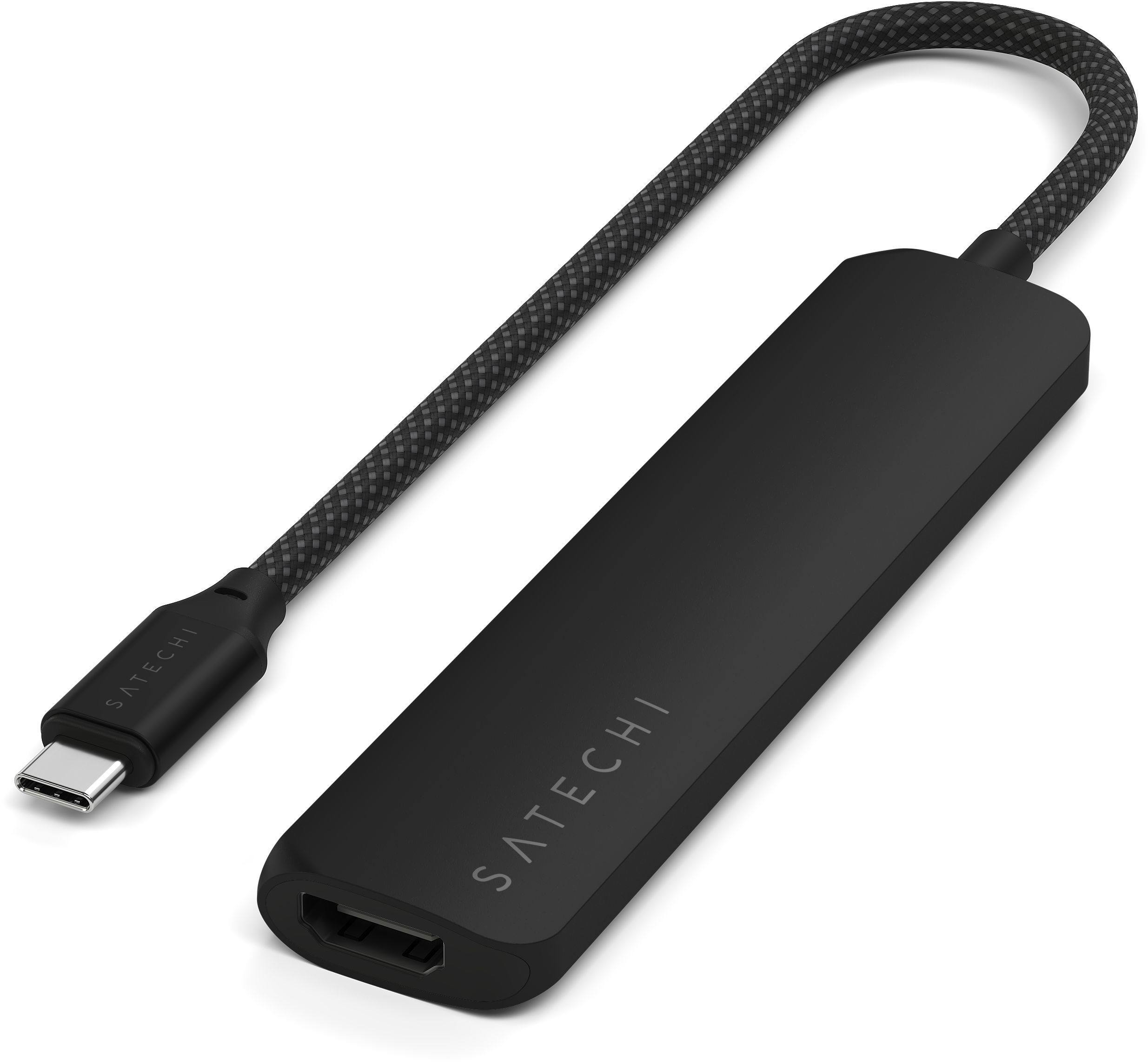 Адаптеры (переходники) Satechi Адаптер USB-C 6 in 1, черный