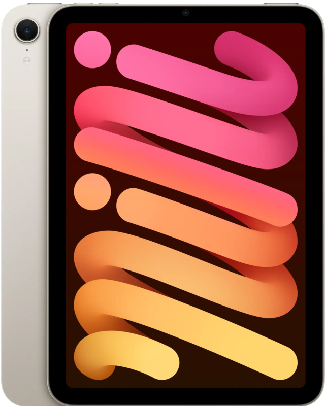  Apple iPad mini (2024) Wi-Fi 128 ГБ, «сияющая звезда»