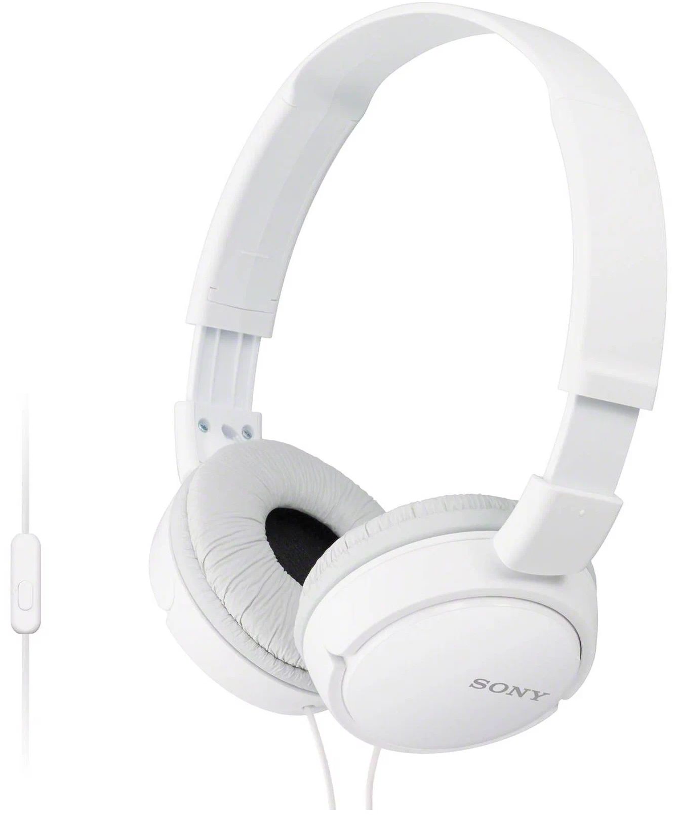 Бренд Наушники накладные Sony MDR-ZX110AP, белый