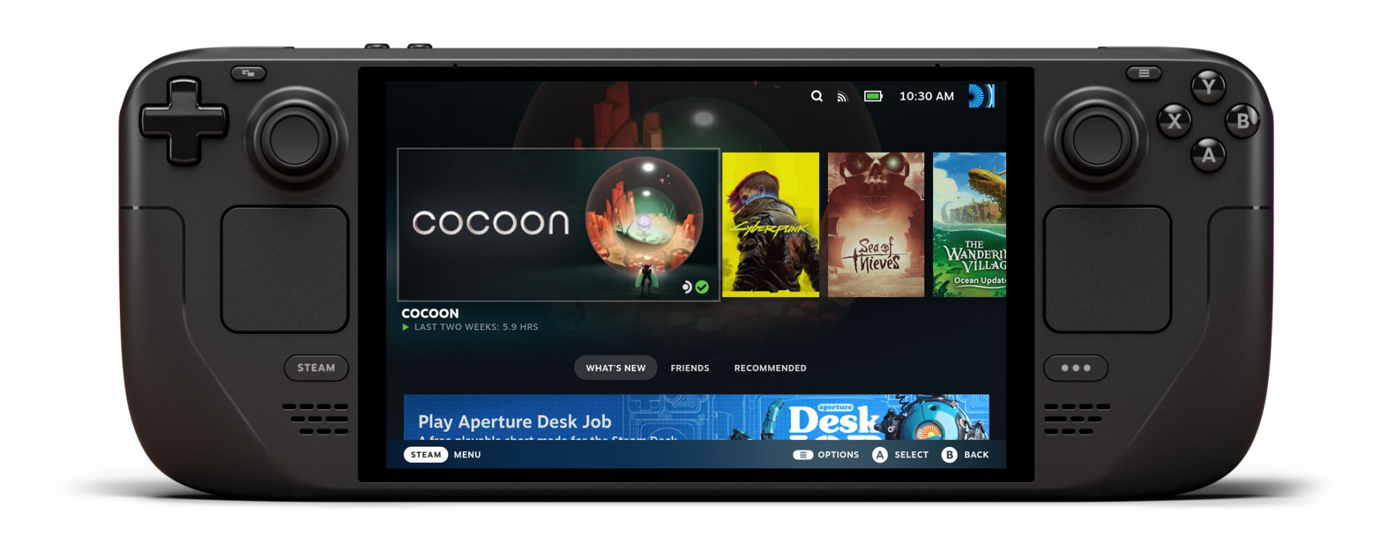 

Игровая приставка Valve Steam Deck OLED 1Tb, черный, Игровая приставка Steam Deck OLED 1Tb, черный