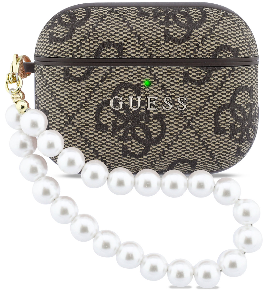 

Чехол Guess для Airpods Pro 3, коричневый, Чехол для Airpods Pro 3, коричневый