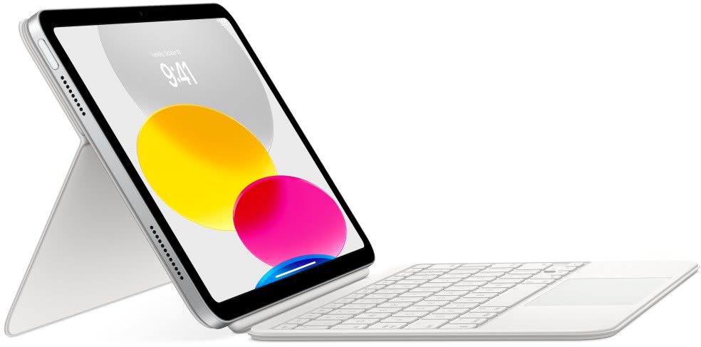 Чехол-клавиатура Apple Magic Keyboard Folio для iPad 10,9", белый Фото-3