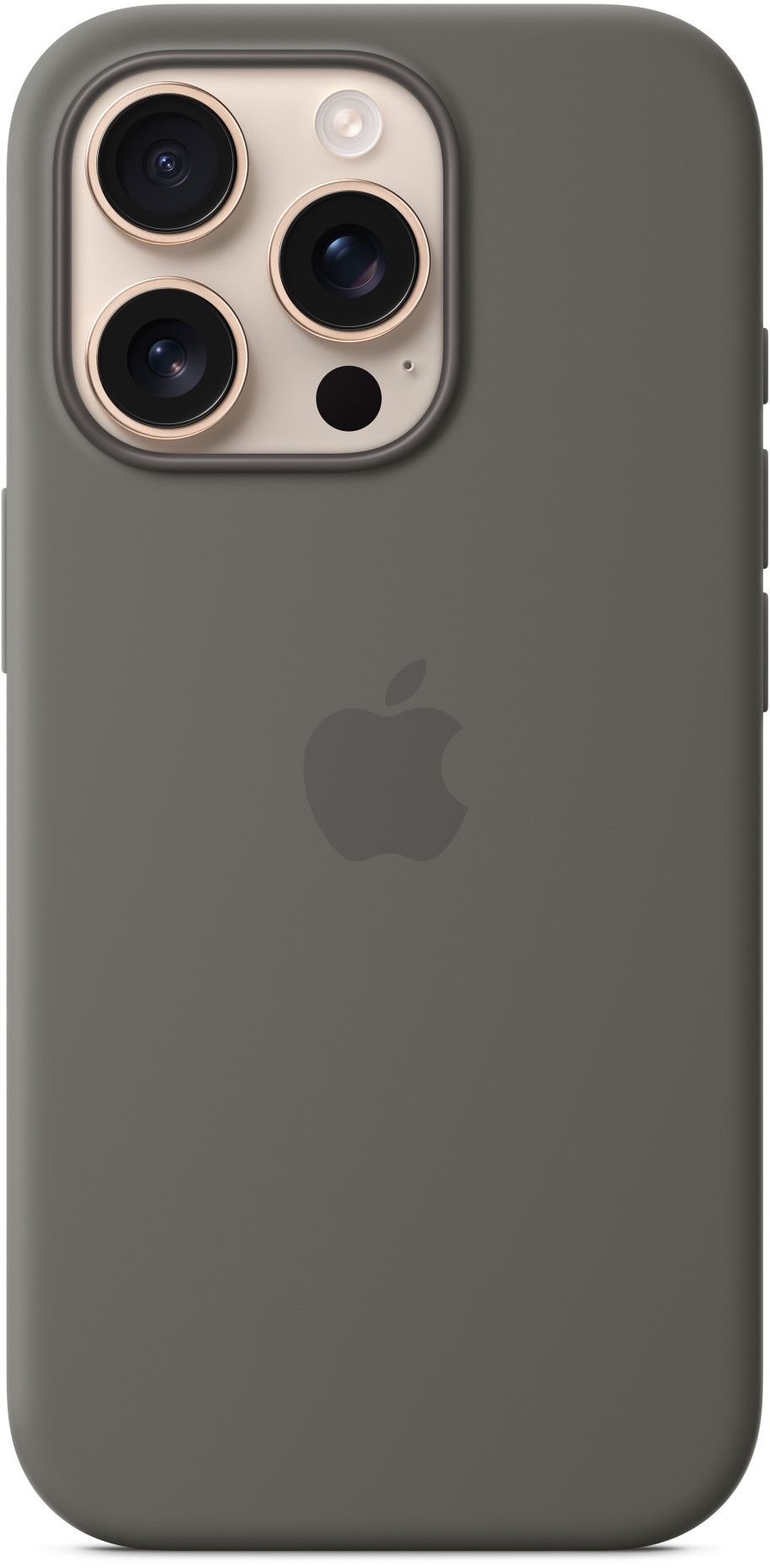 Apple Чехол для iPhone 16 Pro Silicone MagSafe, серый