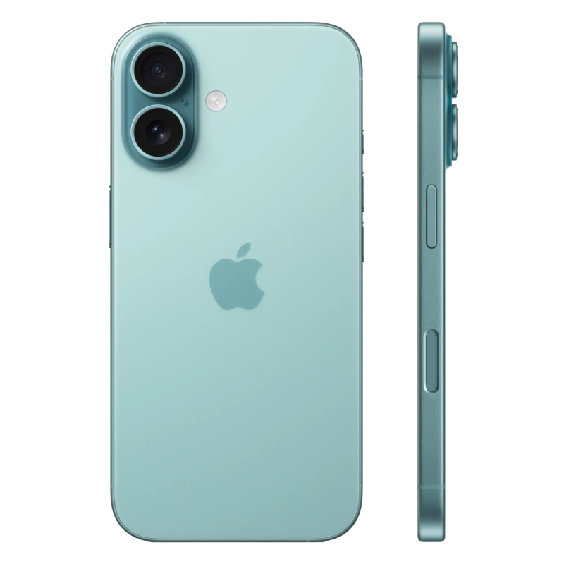 Apple iPhone 16 SIM 256 ГБ, бирюзовый Фото-2