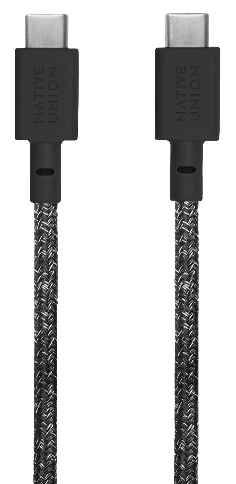 Кабель Native Union Belt Cable USB-С - USB-С, 1,2м, кевлар, серый космос