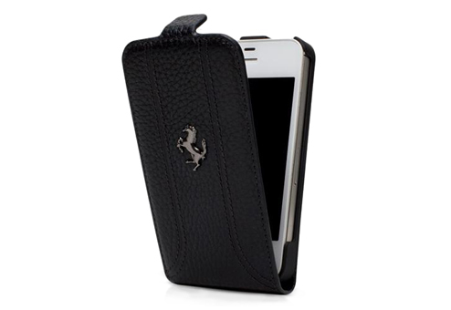 Ferrari Чехол Flip FF-Collection для iPhone 5 черный