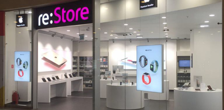 Новый магазин restore: в Новосибирске (ТРЦ Аура)