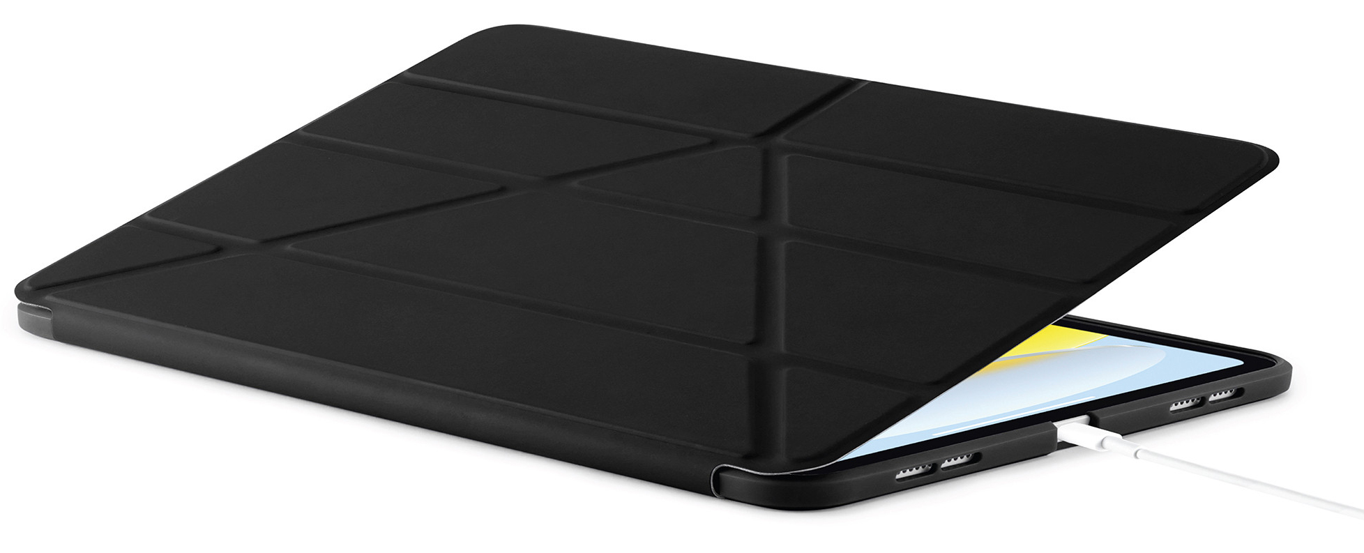 Чехол Pipetto для iPad 10.9 (2022) Origami Case, черный Фото-2