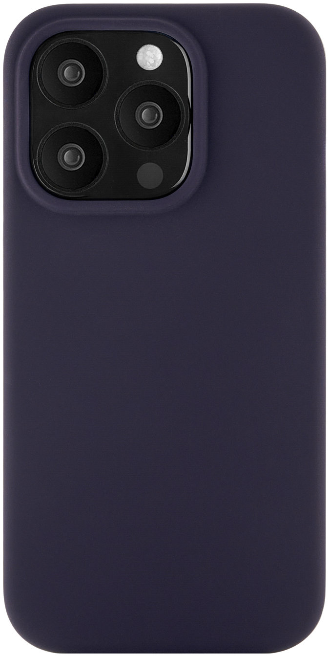 

Чехол uBear Touch Mag Case для iPhone 15 Pro MagSafe, soft-touch, темно-фиолетовый, Чехол Touch Mag Case для iPhone 15 Pro MagSafe, soft-touch, темно-фиолетовый