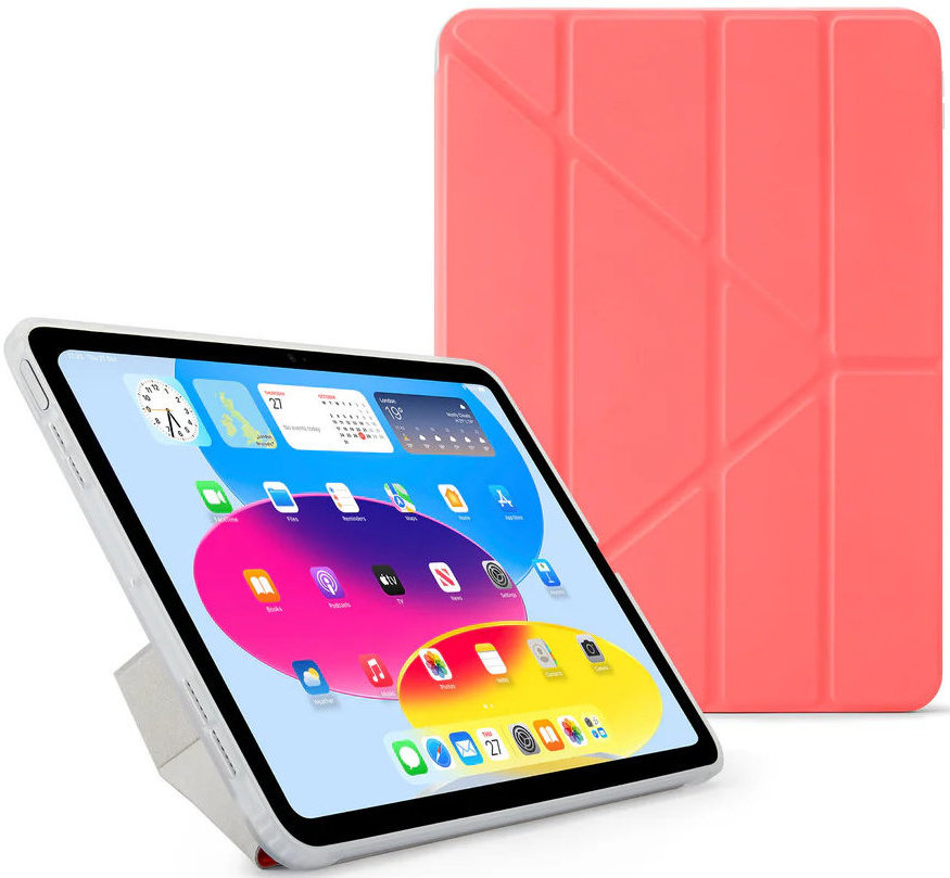 

Чехол Pipetto для iPad 10.9 (2022)/11 (2025) Origami No1 Original Case, розовый, Чехол для iPad 10.9 (2022)/11 (2025) Origami No1 Original Case, розовый