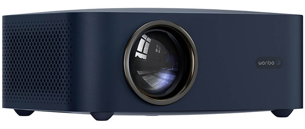 Проектор портативный Wanbo Projector X2 Max, Синий Фото-6