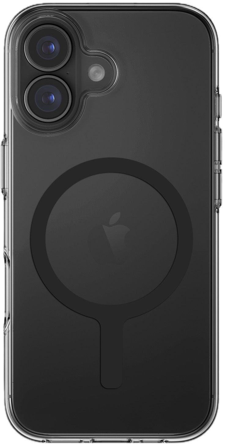 

Чехол Uniq Clario Smoke MagSafe для iPhone 17, серый, Чехол Clario Smoke MagSafe для iPhone 17, серый