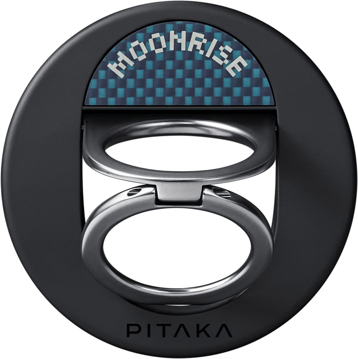 

Магнитный держатель Pitaka Moonrise MagEZ Grip 3 с NFC, синий, Магнитный держатель Moonrise MagEZ Grip 3 с NFC, синий