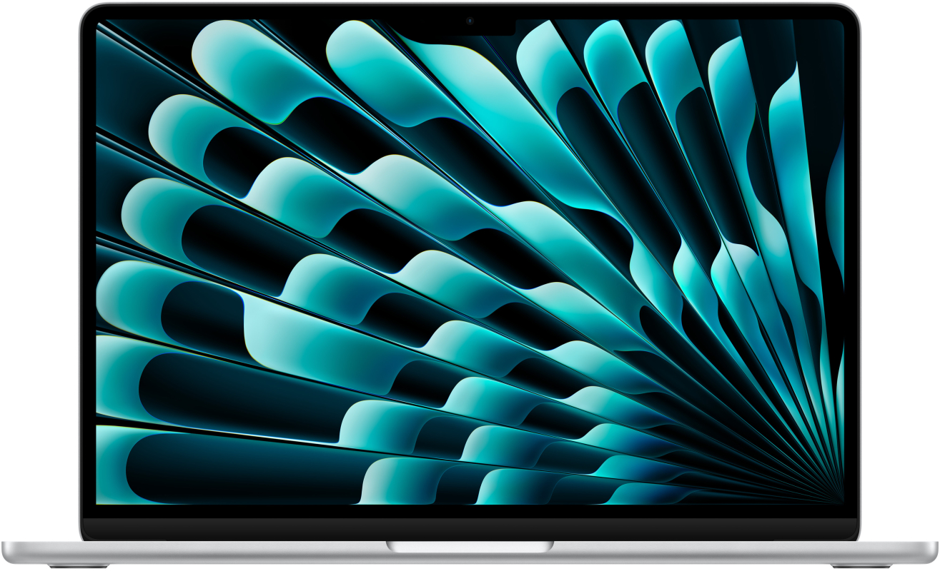 Apple MacBook Air 13" (M3, 8C CPU/10C GPU, 2024), 24 ГБ, 1 ТБ SSD, серебристый