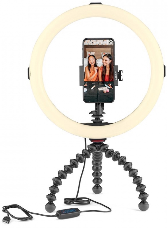 

Joby Cветодиодный осветитель Beamo Ring Light 12", Черный
