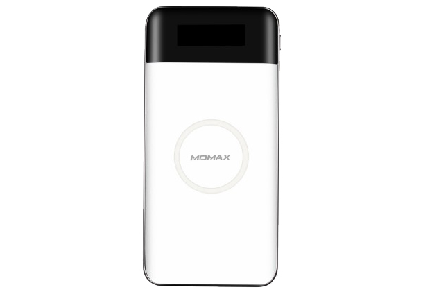 

Momax Внешний аккумулятор с функцией БЗУ iPower AIR, 10000 мАч, белый
