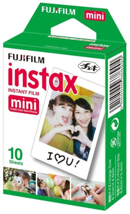 

Фотобумага Fujifilm COLORFILM INSTAX MINI Glossy, 10 снимков, Белый, Фотобумага COLORFILM INSTAX MINI Glossy, 10 снимков