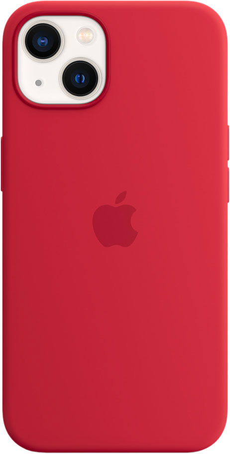 Чехол MagSafe для iPhone 13, силикон, (PRODUCT)RED
