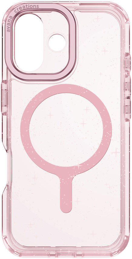 

Чехол Avana STRARLIGHT MagSafe для iPhone 17, розовый