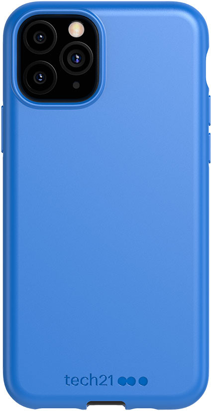 фото Чехол studio colour для iphone 11 pro, полиуретан, голубой tech21