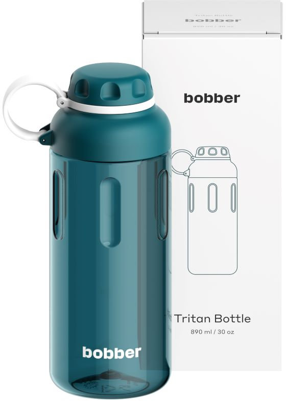 Бутылка питьевая bobber, 890 мл, темно-бирюзовый Фото-5