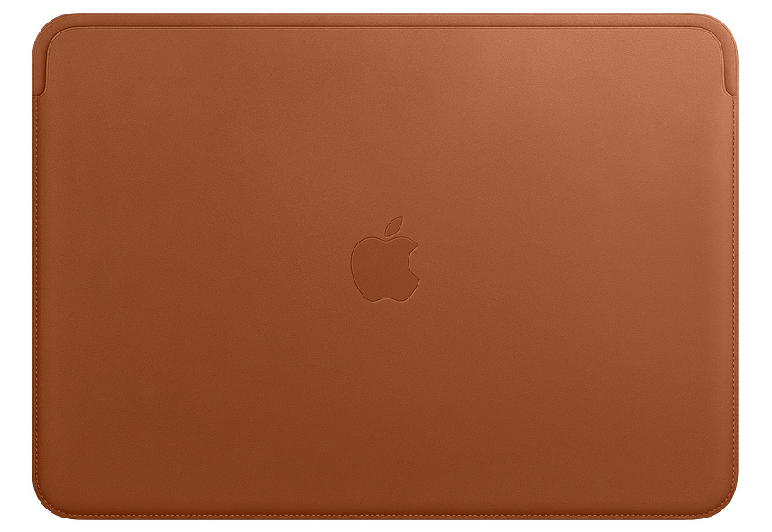 Чехол Leather Sleeve для MacBook 13" коричневый