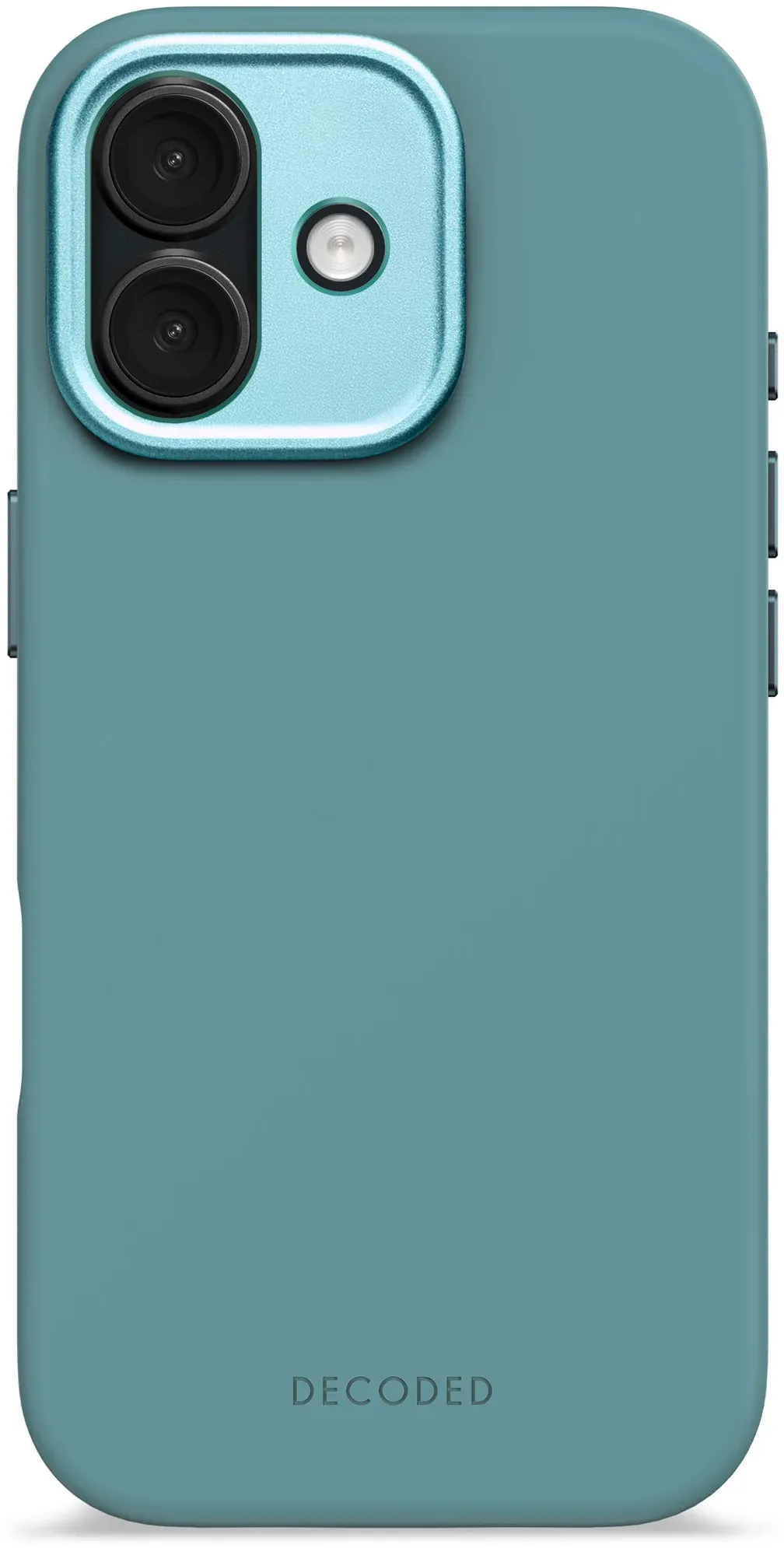 

Чехол Decoded Silicone Case Retro Blue для iPhone 17, силикон, аквамарин, Бирюзовый, Чехол Silicone Case Retro Blue для iPhone 17, силикон, аквамарин