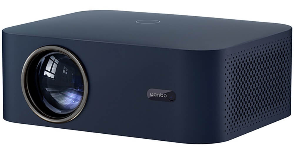 Проектор портативный Wanbo Projector X2 Max, Синий Фото-2